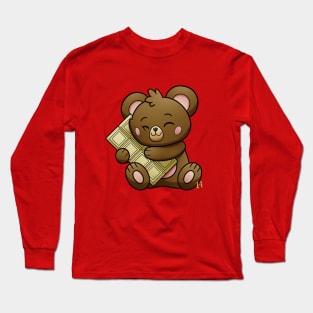 sweet white chocolate teddy Long Sleeve T-Shirt